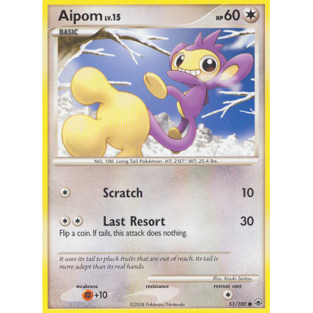 Aipom (Reverse Holo)