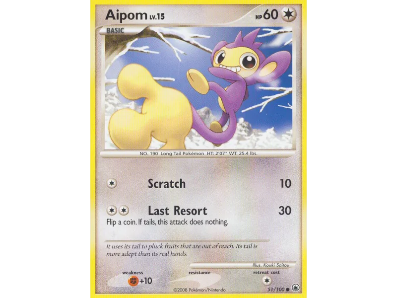 Aipom (Reverse Holo)