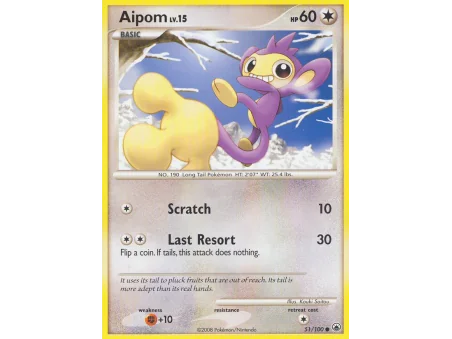 Aipom (Reverse Holo)