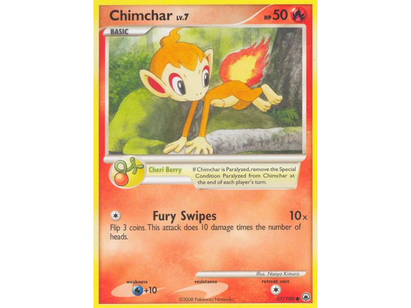 Chimchar (Reverse Holo)