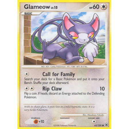 Glameow (Reverse Holo)