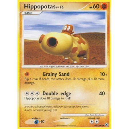 Hippopotas (Reverse Holo)