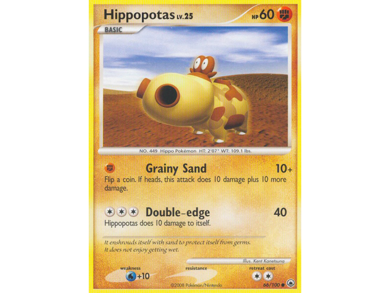 Hippopotas (Reverse Holo)