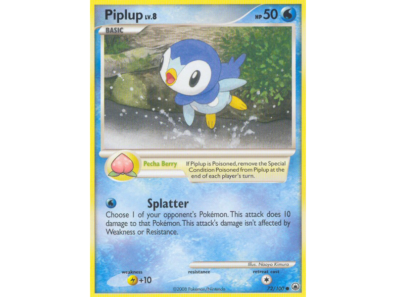 Piplup (Reverse Holo)