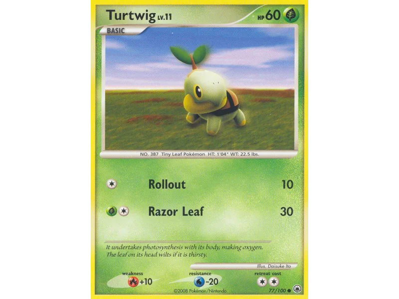 Turtwig (Reverse Holo)