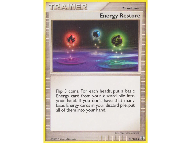 Energy Restore (Reverse Holo)