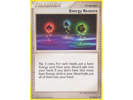 Energy Restore (Reverse Holo)