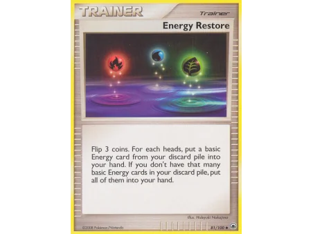 Energy Restore (Reverse Holo)