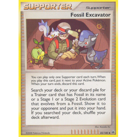 Fossil Excavator (Reverse Holo)