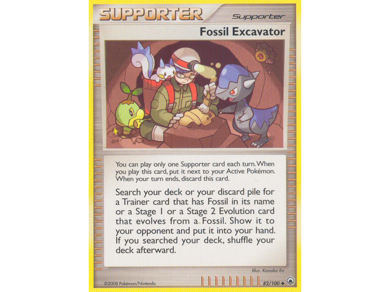 Fossil Excavator (Reverse Holo)