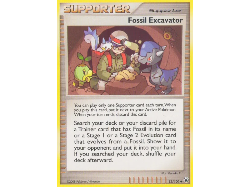 Fossil Excavator (Reverse Holo)