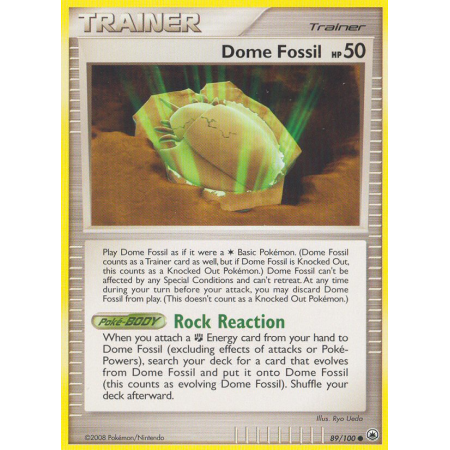 Dome Fossil (Reverse Holo)