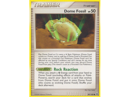 Dome Fossil (Reverse Holo)