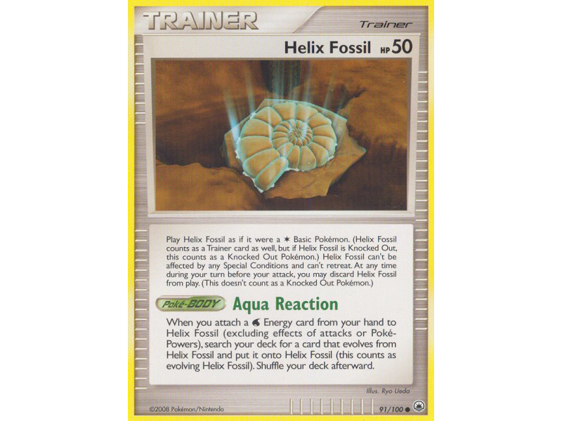 Helix Fossil (Reverse Holo)