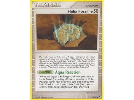 Helix Fossil (Reverse Holo)