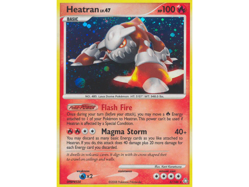 Heatran (Reverse Holo)