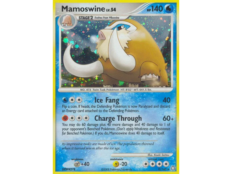 Mamoswine (Reverse Holo)