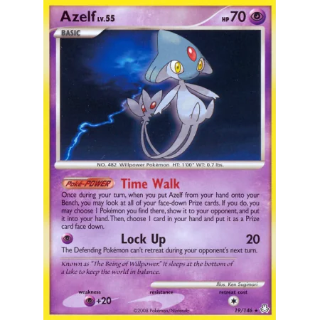 Azelf (Reverse Holo)