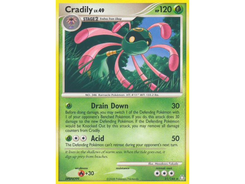 Cradily (Reverse Holo)