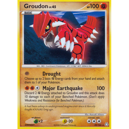 Groudon (Reverse Holo)