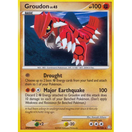 Groudon (Reverse Holo)