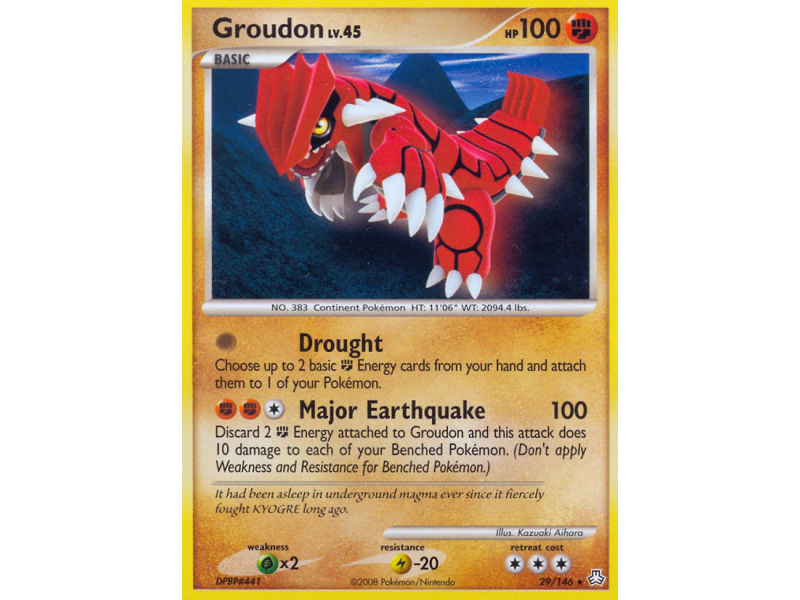 Groudon (Reverse Holo)