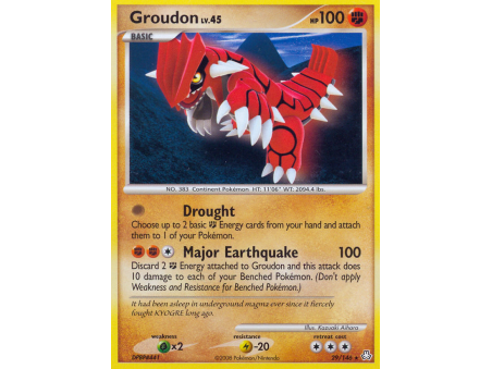 Groudon (Reverse Holo)