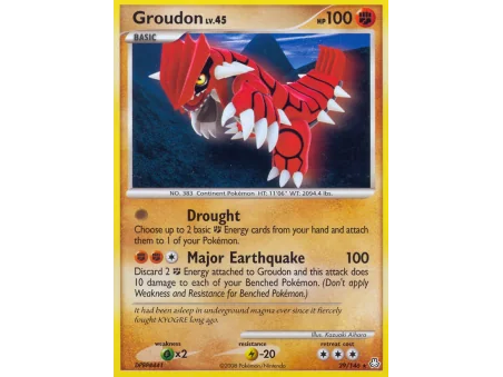 Groudon (Reverse Holo)