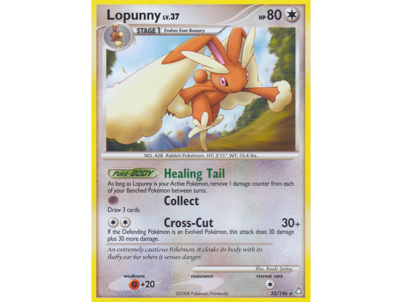 Lopunny (Reverse Holo)