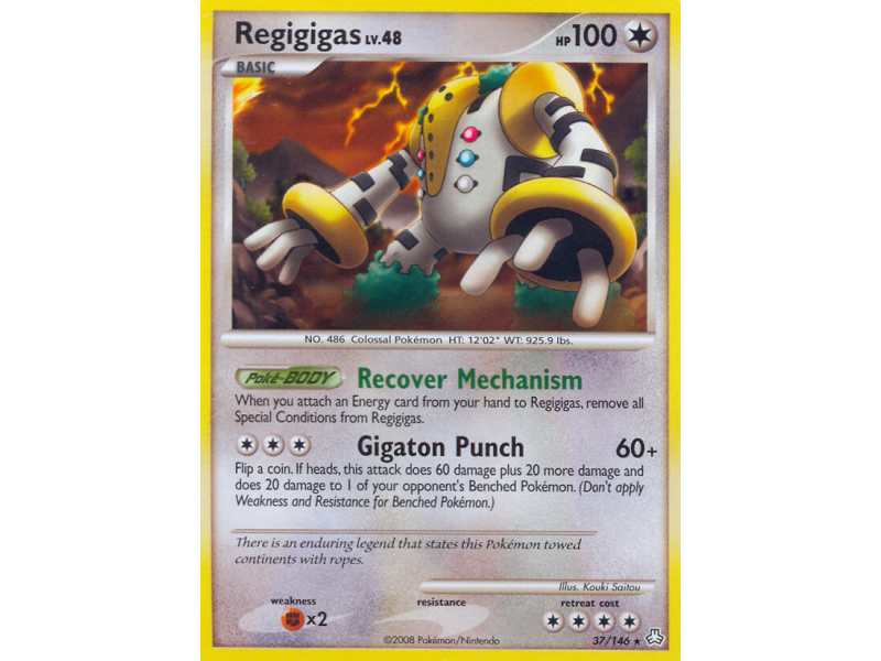 Regigigas (Reverse Holo)