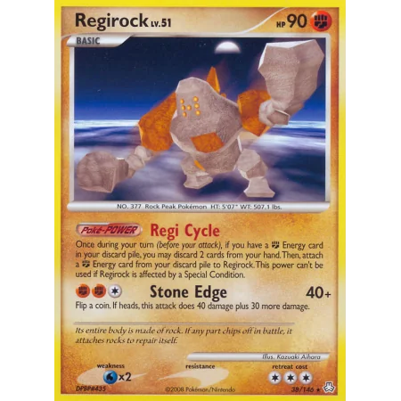 Regirock (Reverse Holo)