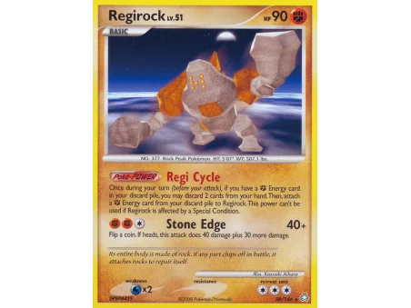 Regirock (Reverse Holo)
