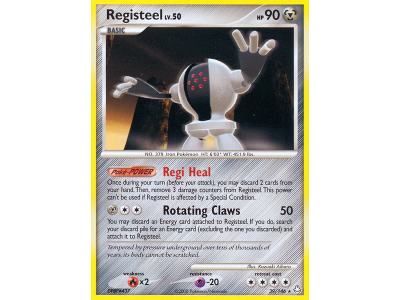 Registeel (Reverse Holo)
