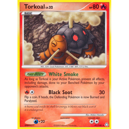 Torkoal (Reverse Holo)