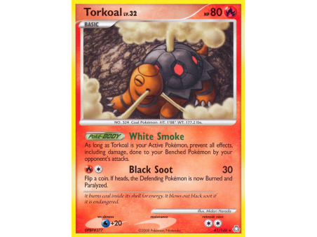 Torkoal (Reverse Holo)