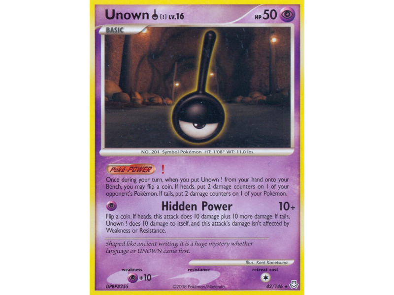 Unown [!] (Reverse Holo)