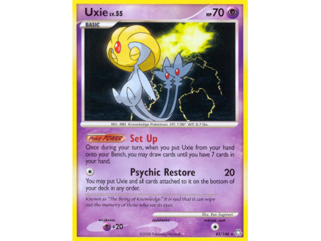 Uxie (Reverse Holo)
