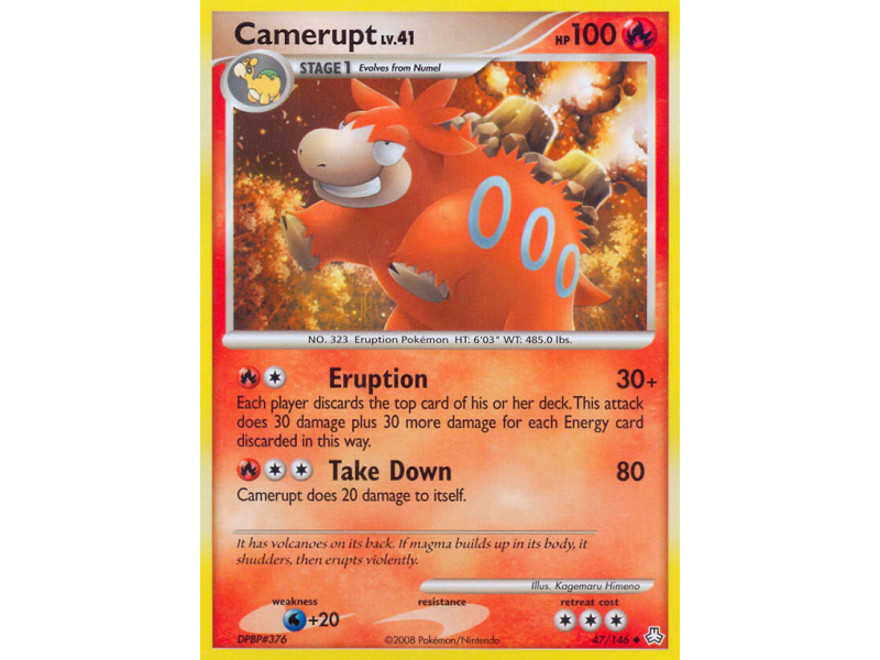 Camerupt (Reverse Holo)