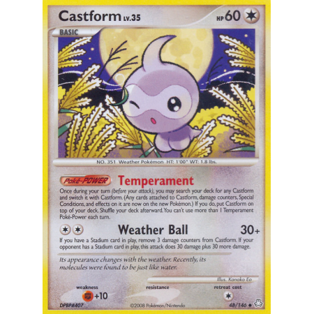 Castform (Reverse Holo)