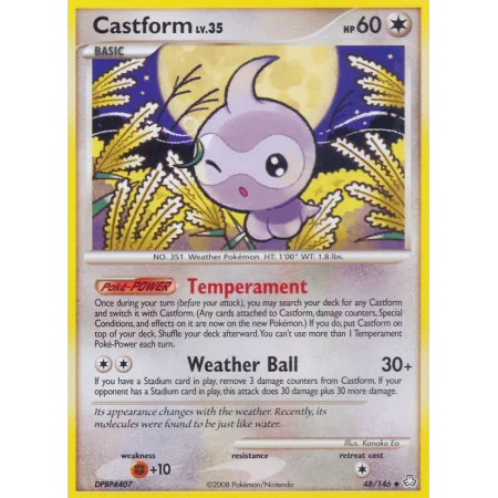 Castform (Reverse Holo)