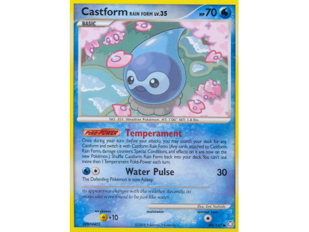 Castform Rain Form