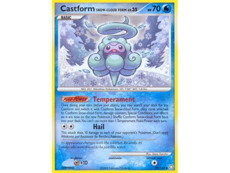 Castform Snow-Cloud Form