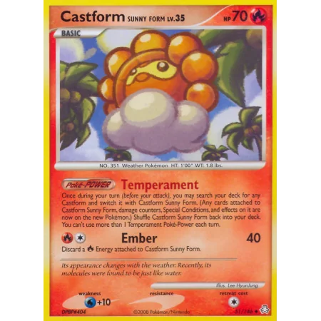 Castform Sunny Form