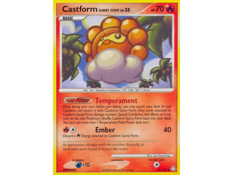 Castform Sunny Form