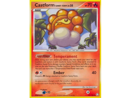 Castform Sunny Form