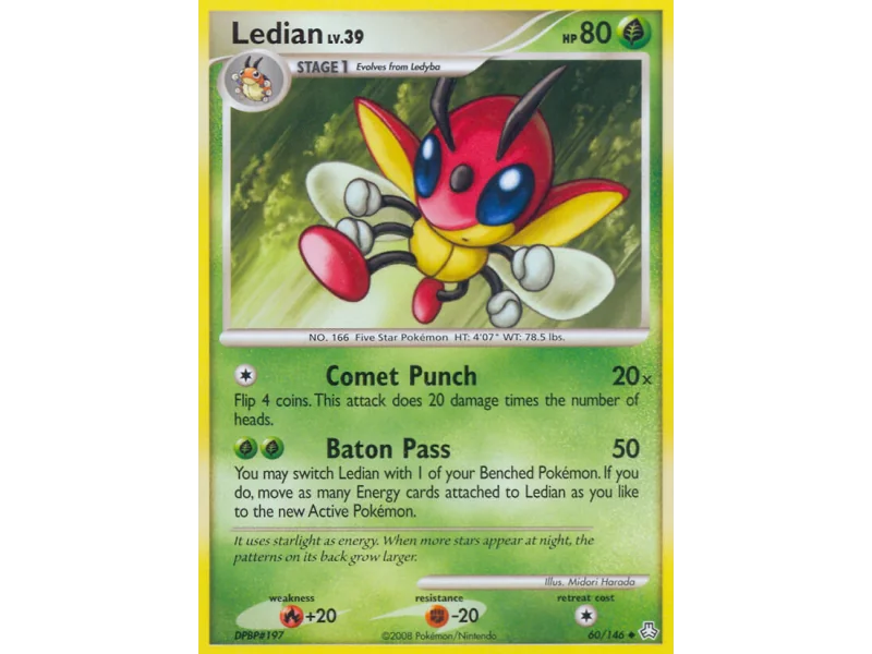 Ledian (Reverse Holo)