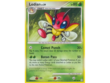 Ledian (Reverse Holo)
