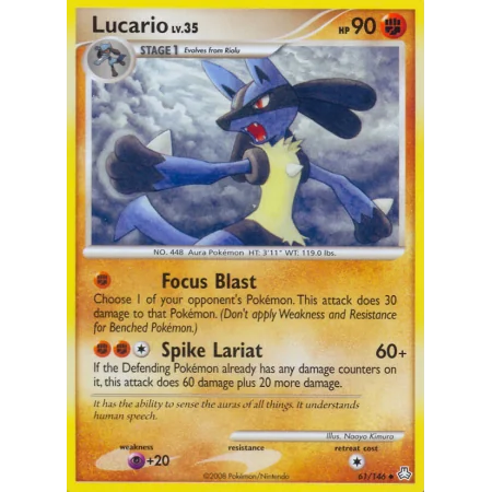 Lucario (Reverse Holo)