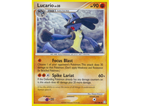 Lucario (Reverse Holo)