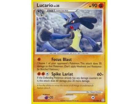 Lucario (Reverse Holo)